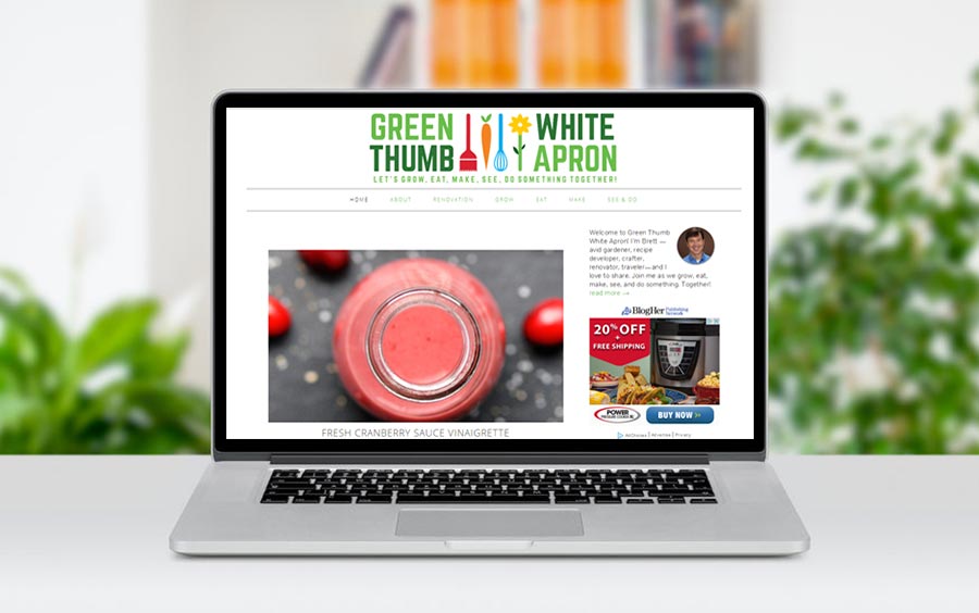 Green Thumb White Apron Foodie Blog